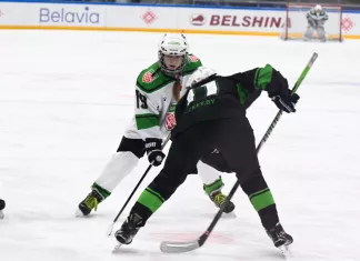 Прошел первый матч в истории женского чемпионата Беларуси по хоккею