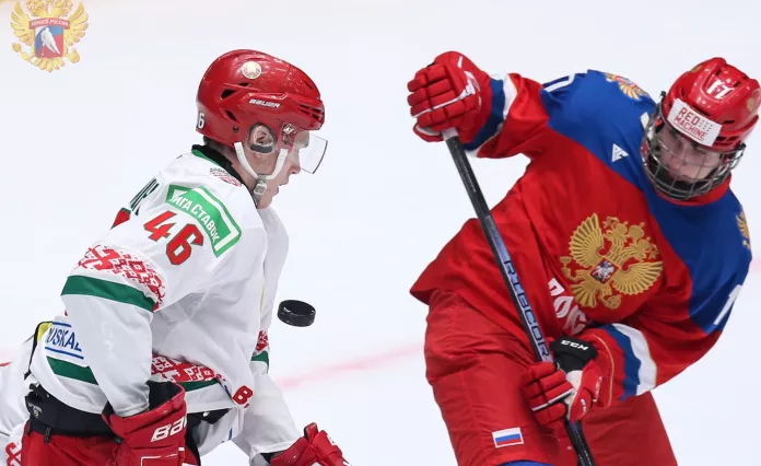 Игрок юниорской сборной России заявил, что они не уступали молодежной сборной Беларуси