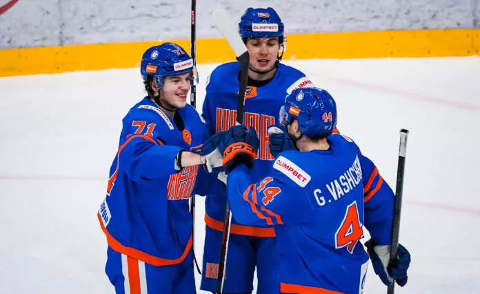 Матвей Кабуш набрал 2 очка в матче чемпионата ВХЛ