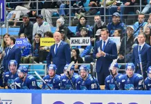 Два белорусских тренера посетили матч НХЛ в Стокгольме