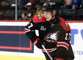 Андрей Лошко набрал результативный балл в матче чемпионата QMJHL