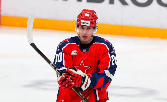 Артем Барабоша поделился впечатлениями от дебюта в КХЛ в игре против минского «Динамо»