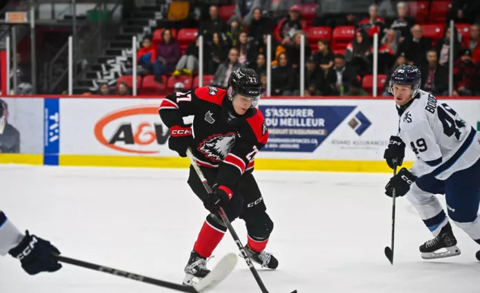 Лошко и Боурош отметились результативными пасами в матче чемпионата QMJHL