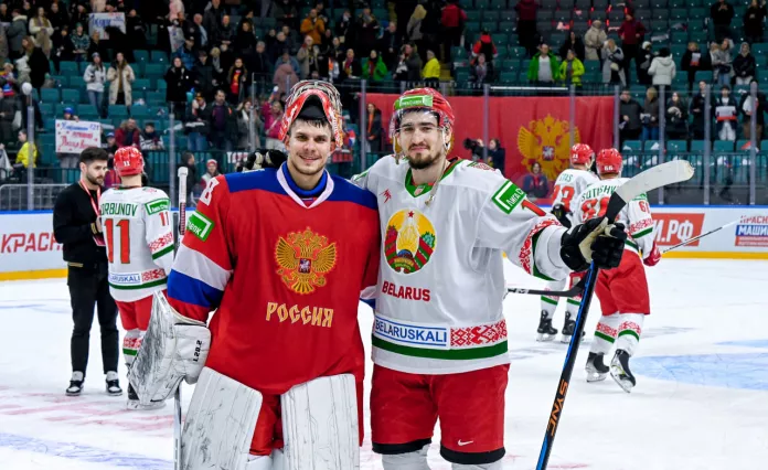 Сборная Беларуси не смогла защитить титул в Петербурге, рекорды Шаранговича, Соловьёва отправили в АХЛ - всё за вчера