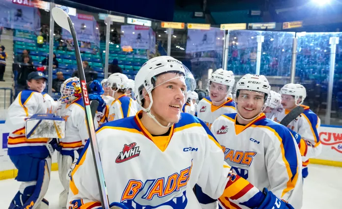Егор Сидоров забросил 100-ю шайбу в WHL и стал второй звездой встречи