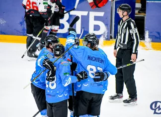 «Динамо-Молодечно» на своем льду победило «Неман», забросив сопернику 6 шайб