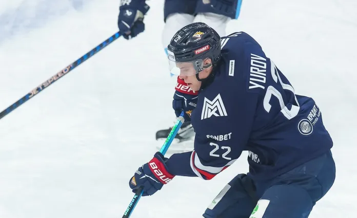 Данила Юров побил рекорд Владимира Тарасенко по очкам в КХЛ среди игроков до 21 года