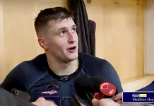 Алексей Протас выступил переводчиком после первого гола Ивана Мирошниченко в НХЛ
