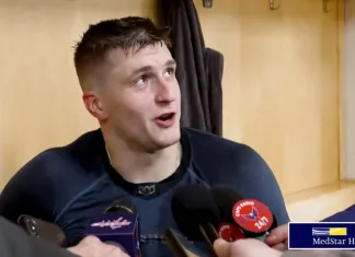 Алексей Протас выступил переводчиком после первого гола Ивана Мирошниченко в НХЛ