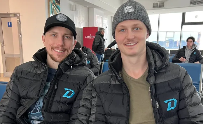 27 хоккеистов минского «Динамо» отправились на выездной матч плей-офф в Москву