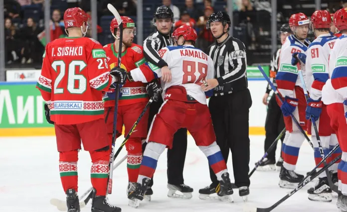 Сборная Беларуси поражением на «Минск-Арене» от «России 25» завершило майское турне