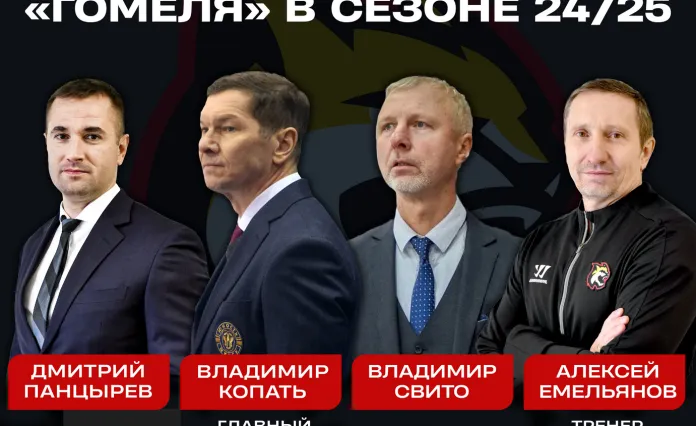 Определен тренерский штаб «Гомеля» на сезон-2024/2025
