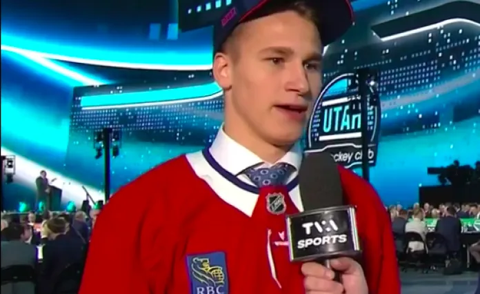 Иван Демидов выбран на драфте НХЛ «Монреалем» под пятым общим номером