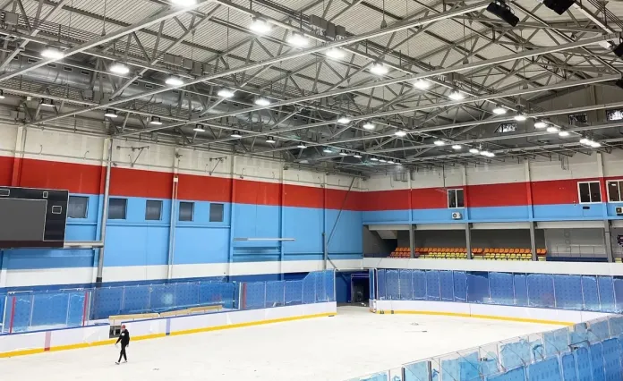 «Брест» представил обновленную площадку на ледовой арене