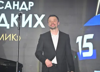 41-летний Александр Жидких в четвертый раз подряд получил приз за преданность хоккею