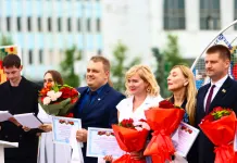 Романа Юпатова занесли на Доску почета в Витебске