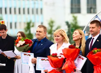 Романа Юпатова занесли на Доску почета в Витебске