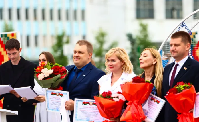 Романа Юпатова занесли на Доску почета в Витебске