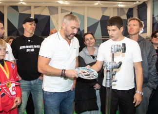 Александр Овечкин с форвардом минского «Динамо» Шипачевым снялись в фильме «Дополнительное время»