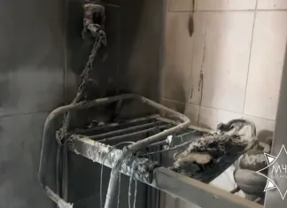 В Гомеле спасатели ликвидировали пожар в Ледовом дворце