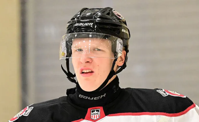 USHL. Арсений Марченко дебютировал за «Фарго Форс»