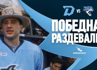 Видео: Победная раздевалка минского «Динамо» после встречи с «Барысом»