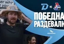 Победная раздевалка минского «Динамо» после встречи с «Локомотивом»