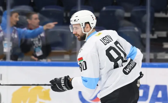 Телеграм-канал КХЛ отреагировал на гол Ильи Усова словами на белорусском языке