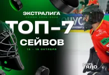 Видео: Топ-7 сейвов шестой недели Betera-Экстралиги
