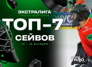 Видео: Топ-7 сейвов шестой недели Betera-Экстралиги