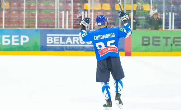 Евгений Соломонов достиг крупной юбилейной отметки в Betera-Экстралиге Евгений Соломонов достиг крупной юбилейной отметки в Betera-Экстралиге