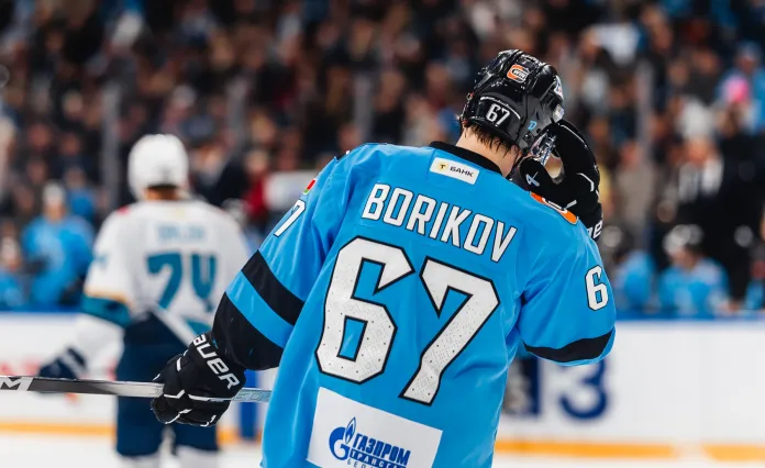 Егор Бориков набрал 50-е очко в Континентальной хоккейной лиге Егор Бориков набрал 50-е очко в Континентальной хоккейной лиге