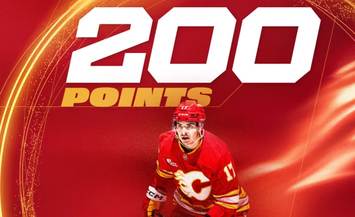 Егор Шарангович выбил 200 очков в НХЛ Егор Шарангович выбил 200 очков в НХЛ