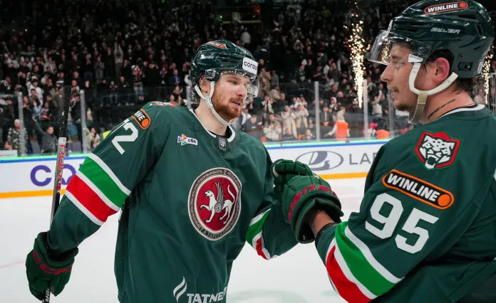 Топ-14 белорусских игроков КХЛ по очкам на 1 ноября