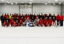 Игроки минского «Динамо» провели тренировку с юношеской сборной Беларуси