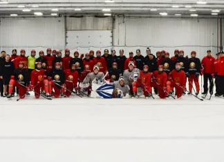 Игроки минского «Динамо» провели тренировку с юношеской сборной Беларуси