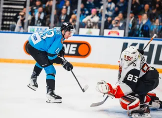 Видео: Шайбы белорусов Ивана Дроздова и Вадима Мороза вошли в топ-10 голов октября КХЛ