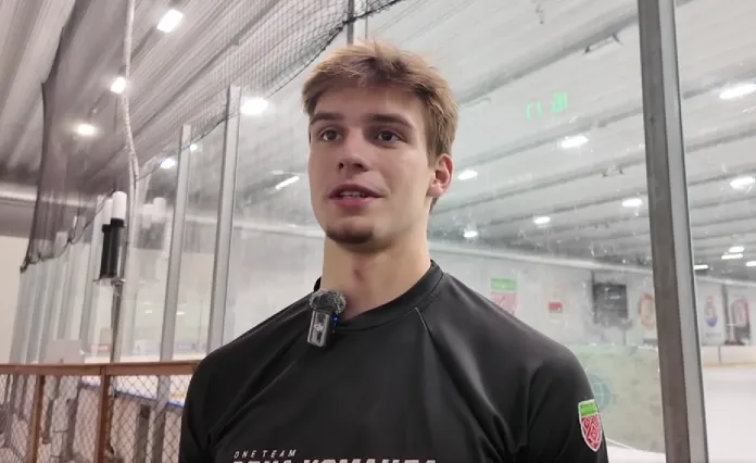 «Это живые примеры для подражания». Иван Сущинский — о совместной тренировке с хоккеистами минского «Динамо»