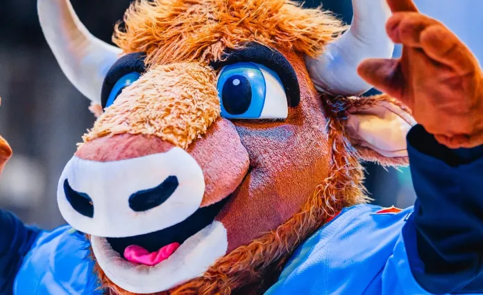 Маскотом минского «Динамо» работает айтишник. Он рассказал о своей миссии