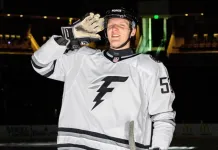 Арсений Марченко провёл очередной матч в составе «Фарго Форс» в USHL