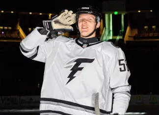 Арсений Марченко провёл очередной матч в составе «Фарго Форс» в USHL