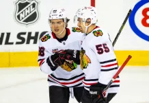 Артём Левшунов набрал два очка в победном матче «Чикаго» против «Детройта»