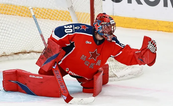ЦСКА расстался с экс-вратарём НХЛ