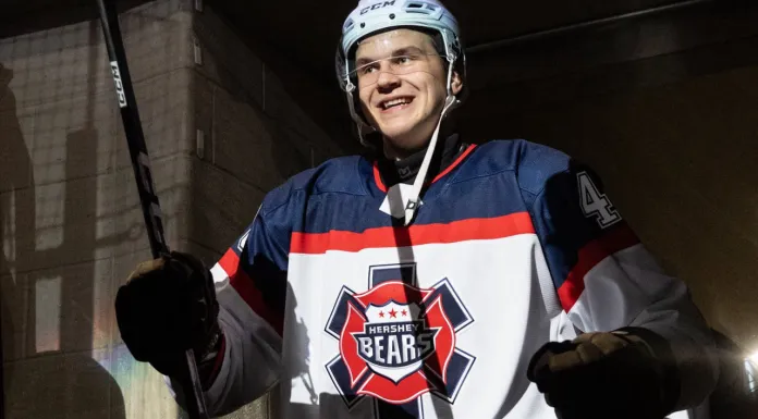 19-летний форвард Илья Протас стал второй звездой матча в АХЛ