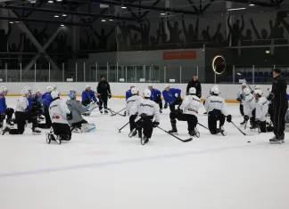 Фото: Минское «Динамо» провело тренировку в Казани