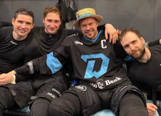 Капитан минского «Динамо» забросил первую шайбу в сезоне и был признан лучшим игроком матча с ЦСКА