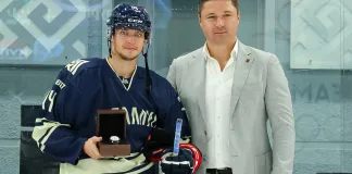 Лучший снайпер КХЛ признался, что следит за техникой игры на вбрасываниях капитана минского «Динамо»