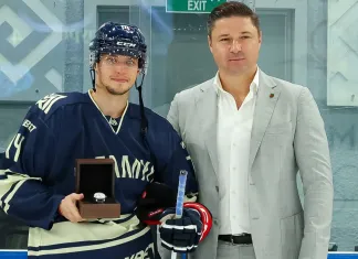 Лучший снайпер КХЛ признался, что следит за техникой игры на вбрасываниях капитана минского «Динамо»