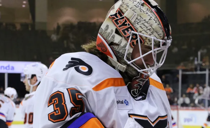 АХЛ. Колосов пропускает три шайбы от «Провиденса», Кузьмин — 7 минут штрафа с дракой — статистика белорусов 22 ноября