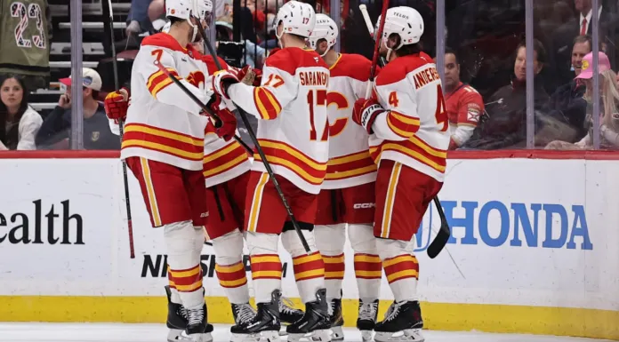 Полезная Шаранговича помогла «Калгари» обыграть «Флориду»